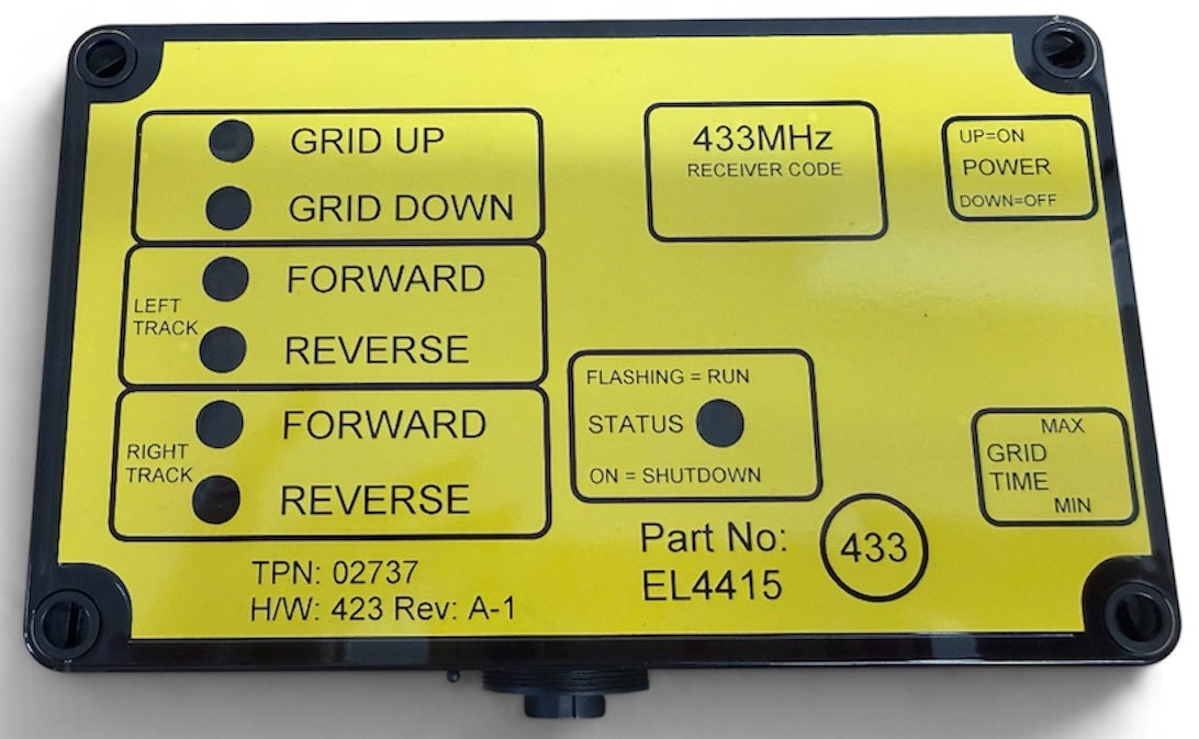 EL4415 RECEIVER TRACKS OLD TYPE 433 MHZ