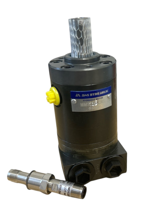 2576-4088 MM MOTOR 12.5CC, SIDE PORTS, 16MM SHAFT C/W SPEED SENSOR