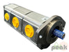 3339131040 PARKER TRIPLE PUMP - PGP517B0440CD1H3NE8E6S-517B0440XE8E6S-517A0190XE6E5B1B1 HYDRAULIC PUMPS AND MOTORS